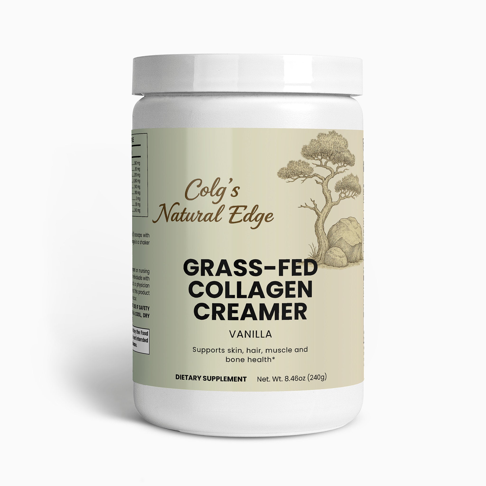 Grass-Fed Collagen Creamer (Vanilla)
