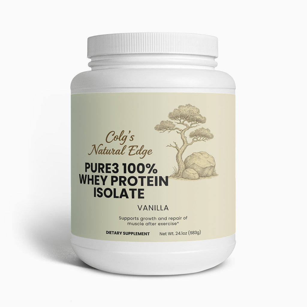 Pure3 100% Whey Protein Isolate (Vanilla)