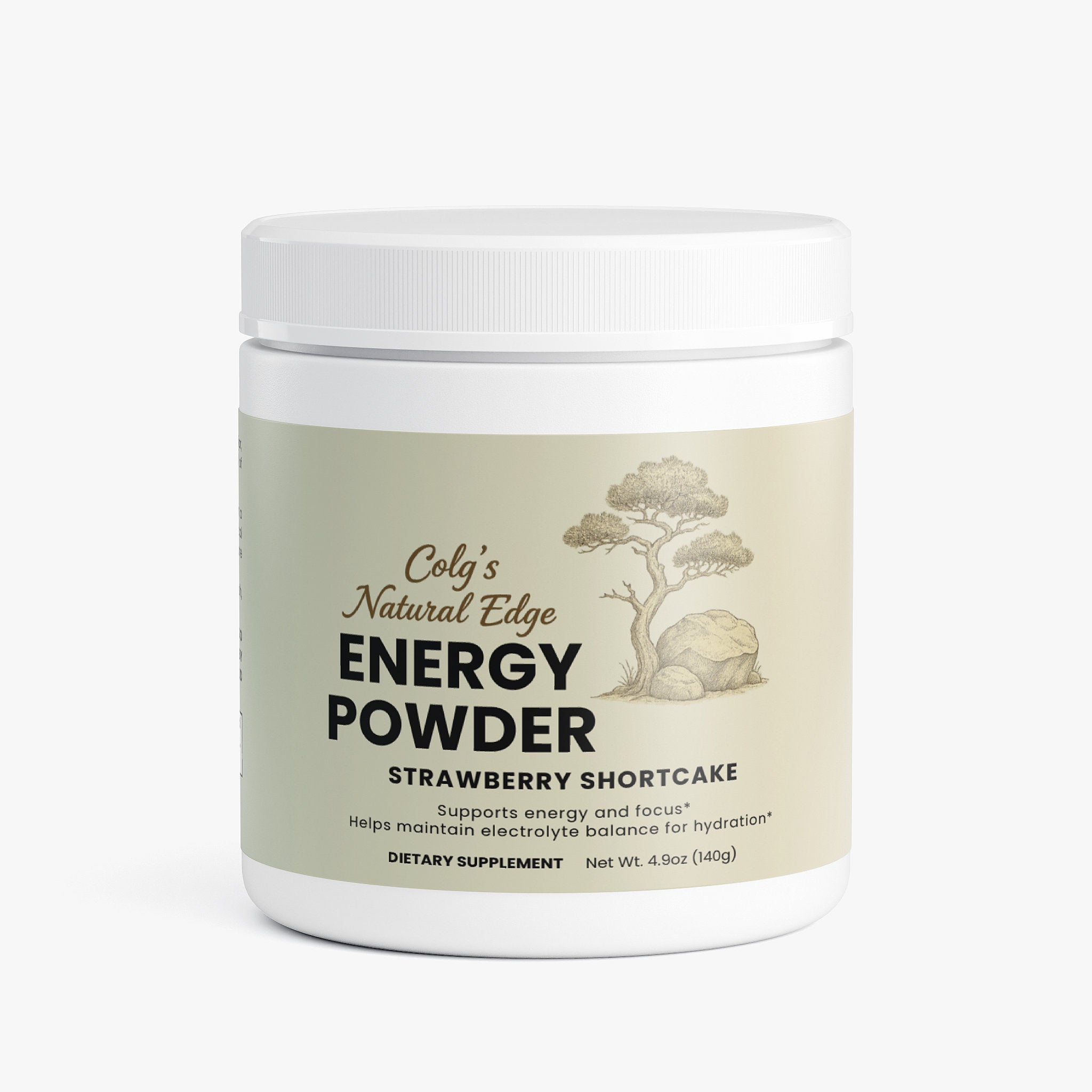 Energy Powder (Strawberry Shortcake)