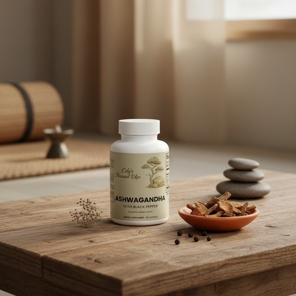 Ashwagandha natural realistic setting