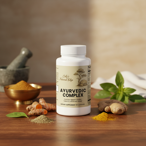 Ayurvedic Complex natural square background