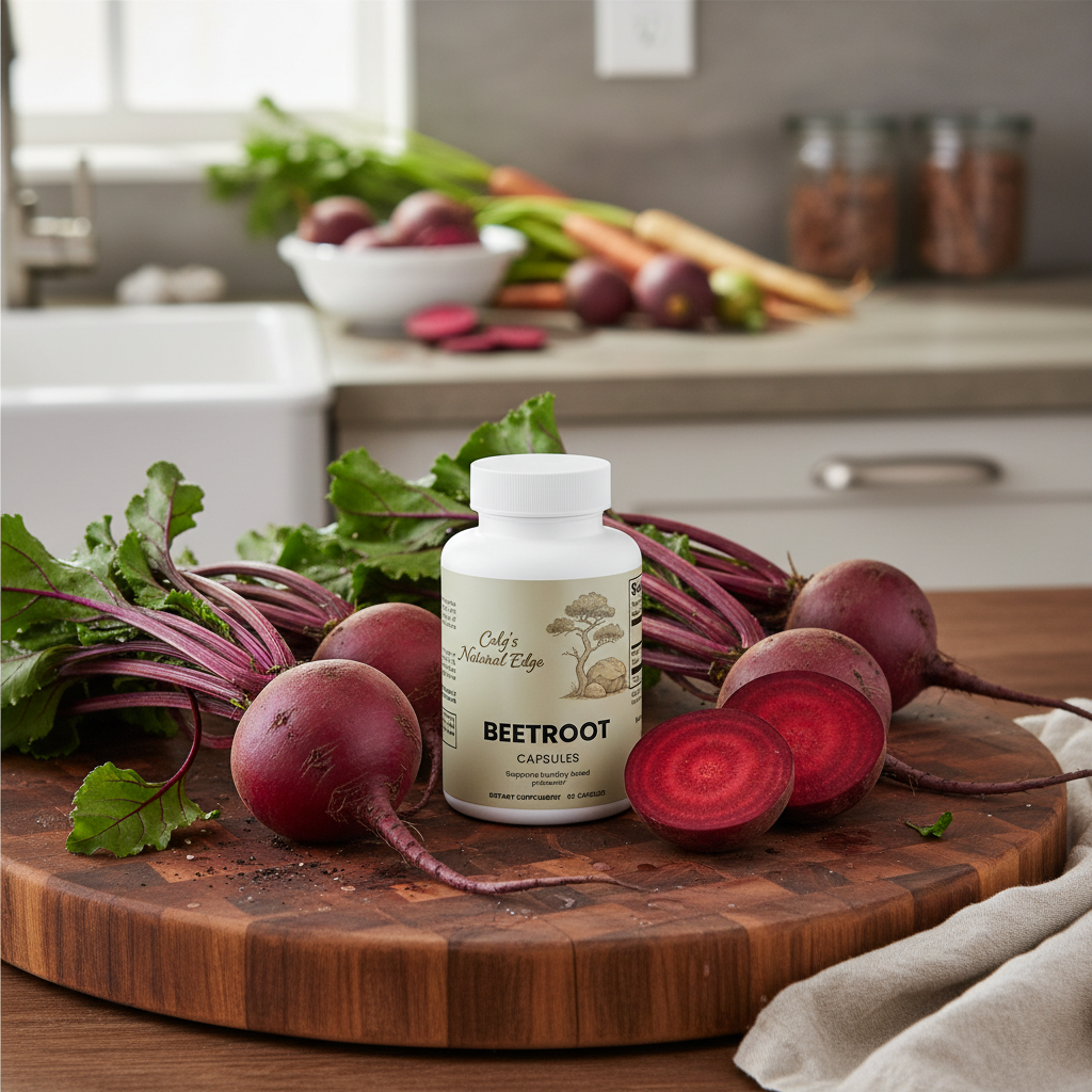 Beetroot natural realistic setting