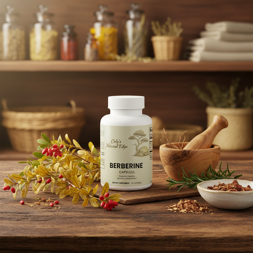 Berberine natural realistic setting
