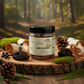 Birch Chaga Truffles natural square background