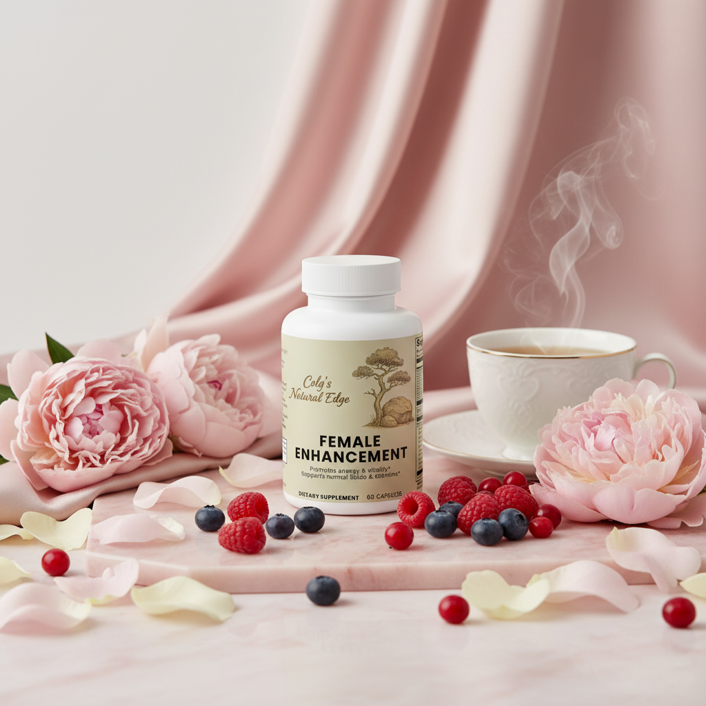 Female Enhancement natural square background