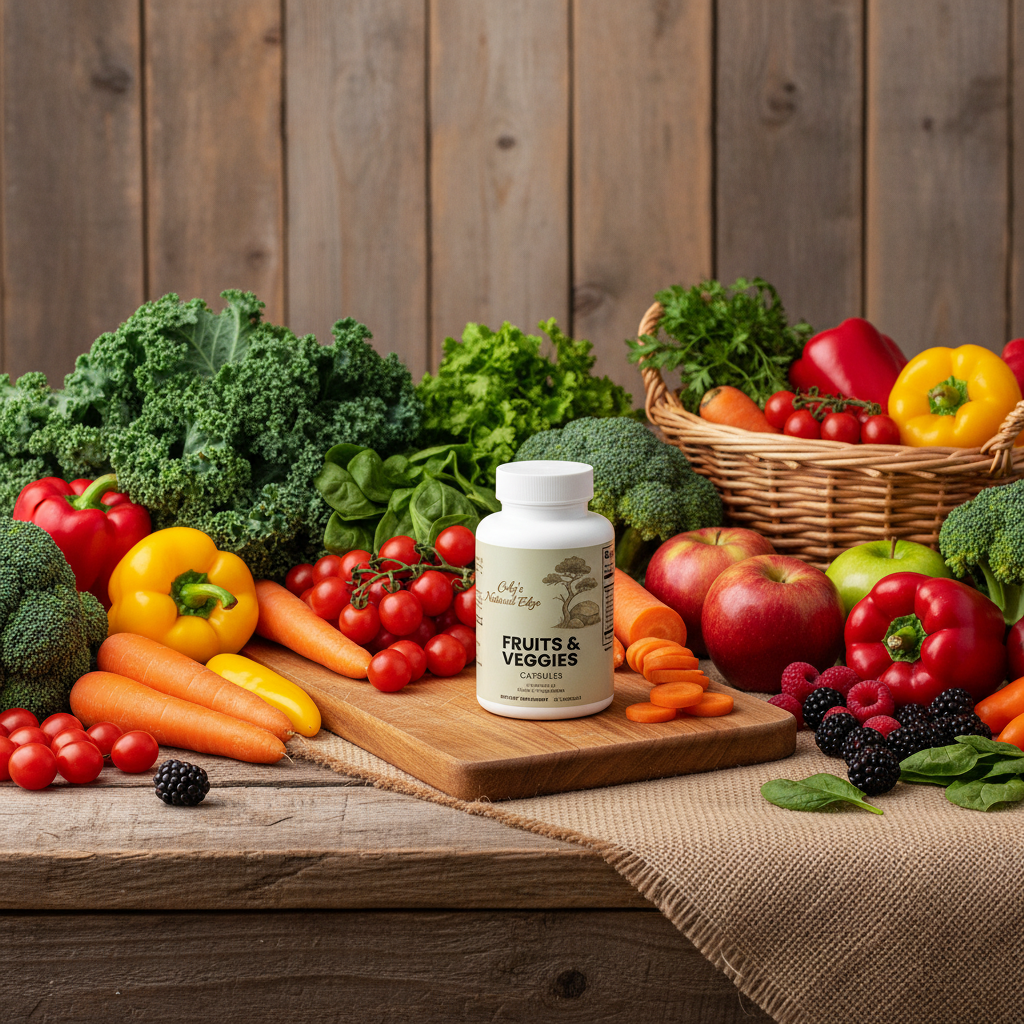 Fruits and Veggies background