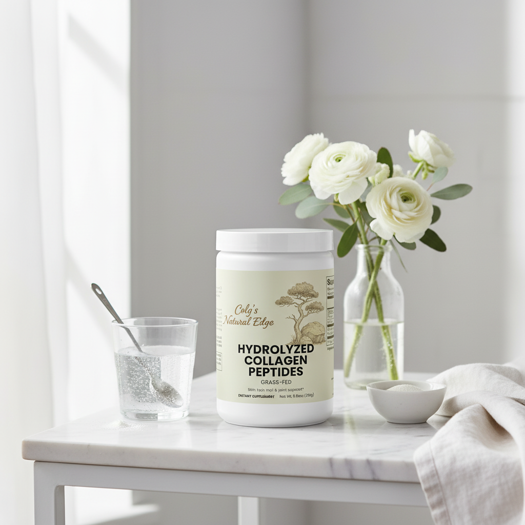 Grass-Fed Hydrolyzed Collagen Peptides background