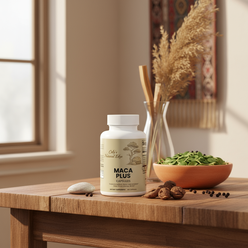 Maca Plus natural realistic setting