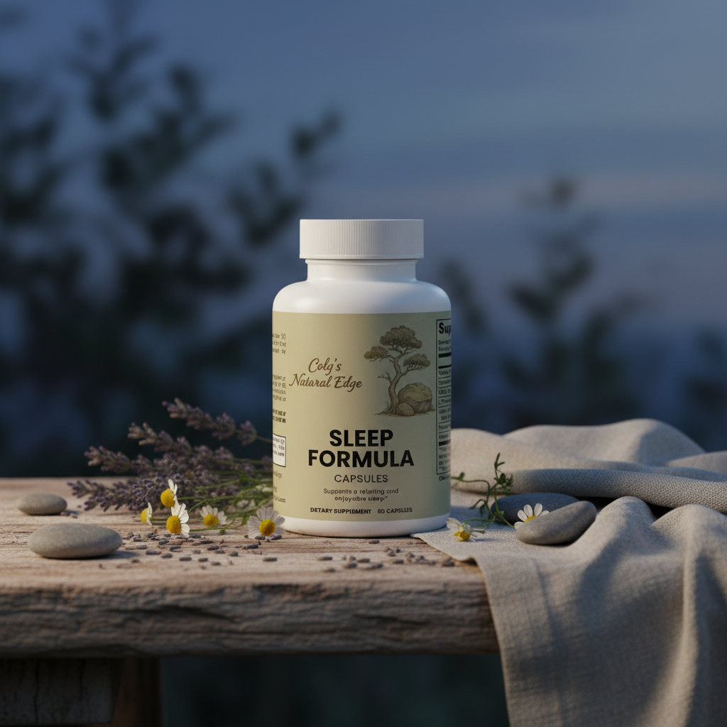 Sleep Formula natural square background