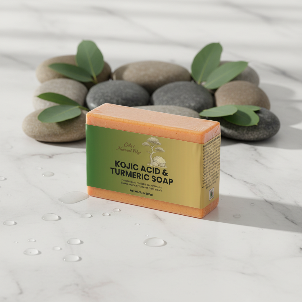 Soap with spa stones background