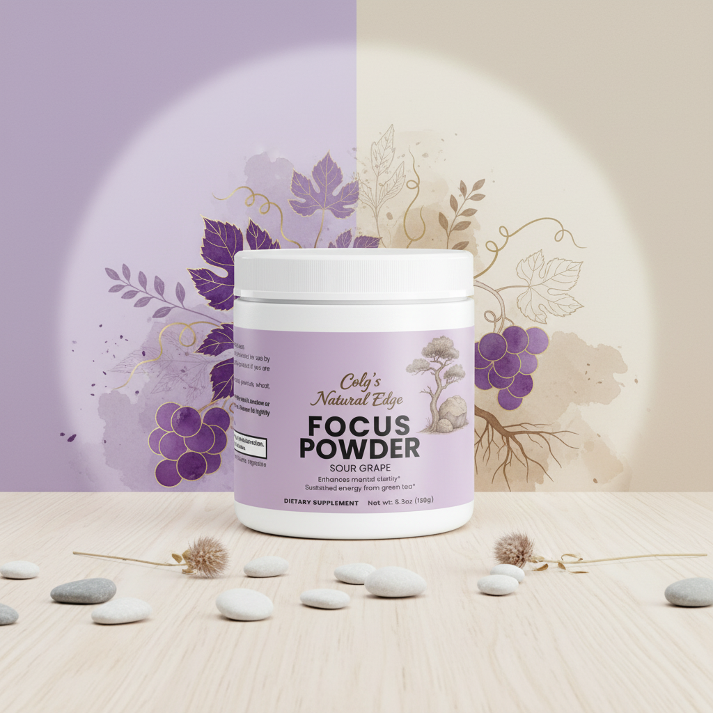 Sour grape natural background